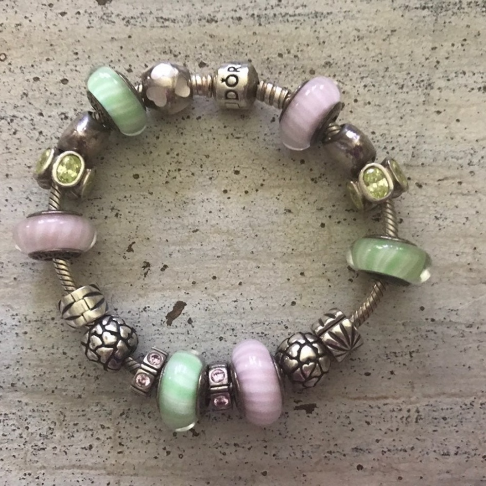 Authentic Pandora Charm Bracelet